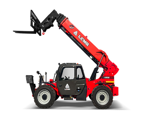 5500 lb telehandler with 42 ft reach available for construction material handling rental in Houston Texas